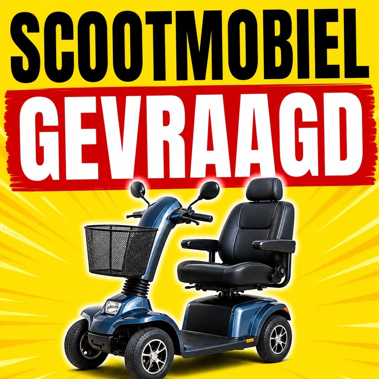 Scootmobiel gevraagd - Te leen of ter overname