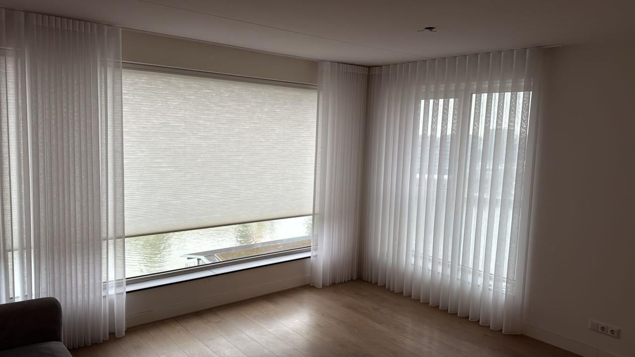 Duette plissé gordijn