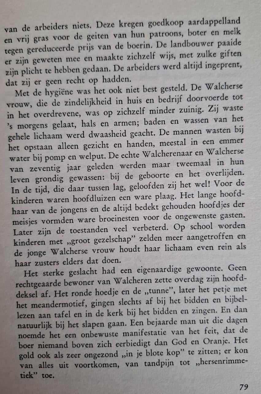 Oud Walcheren. Van mensen en dingen uit grootvaders tijd. Door J. Vader
