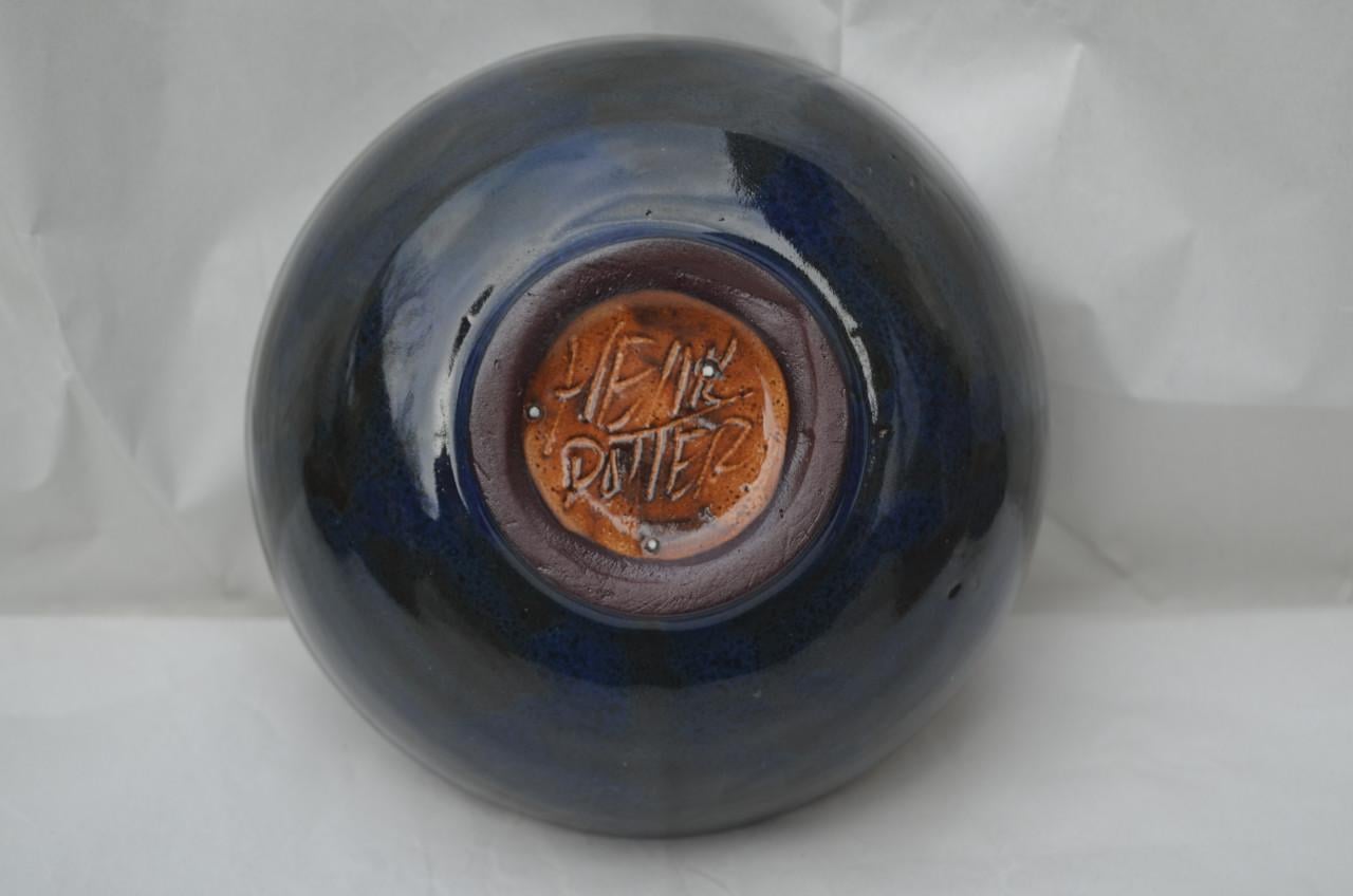 Henk Potters Keramiek Blauw schaaltje