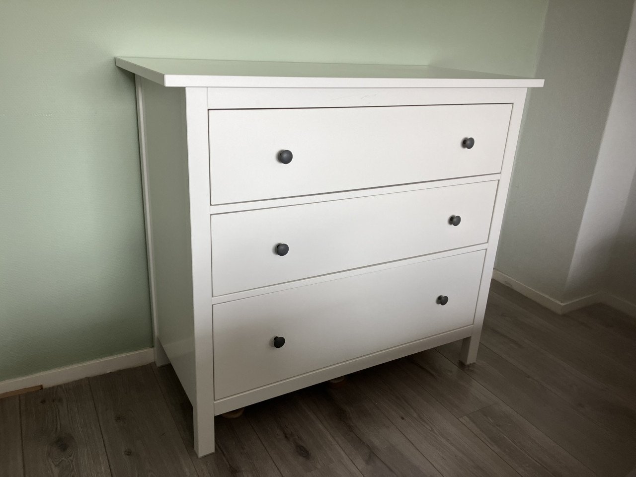 Ladekast wit Hemnes
