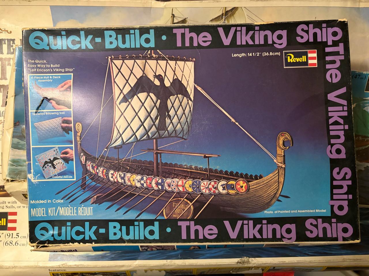 Oude Revell modelbouw schepen