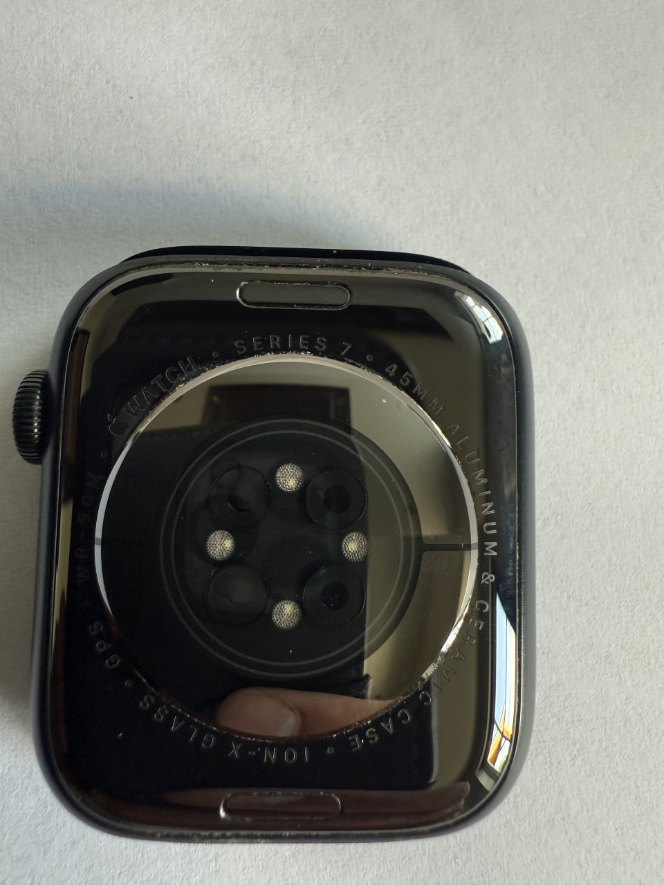 Apple Watch Series 7 45mm midnight alu