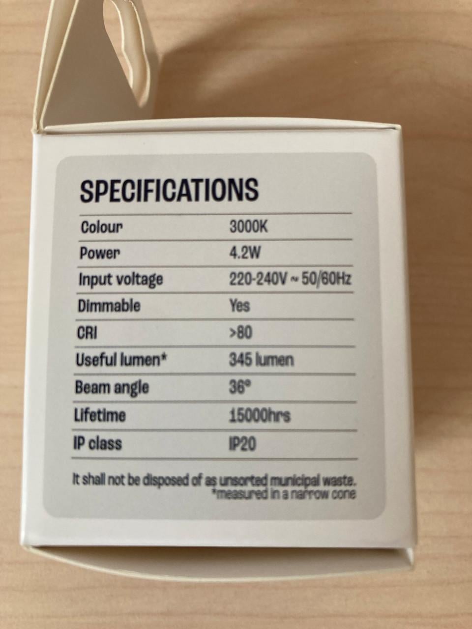 LED lampen GU10 nieuw