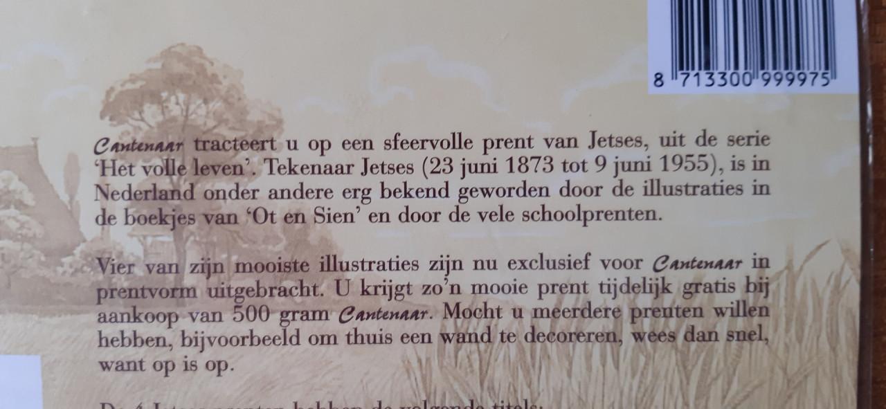 Prent Ot & Sien in de weide