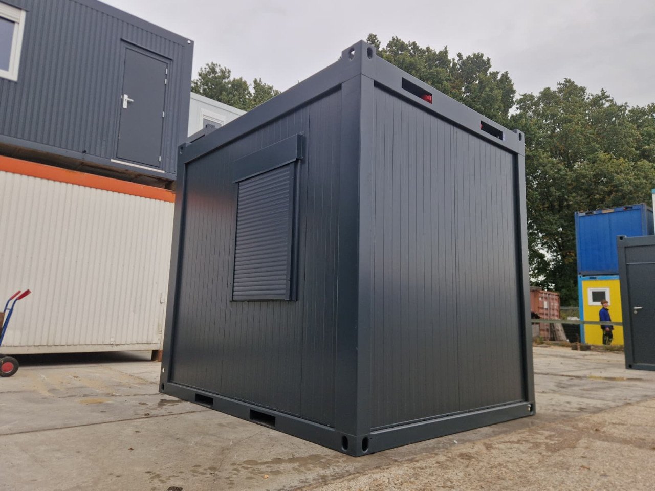10ft kantoorunit / woonunit / schaftkeet / bouwkeet nieuw!