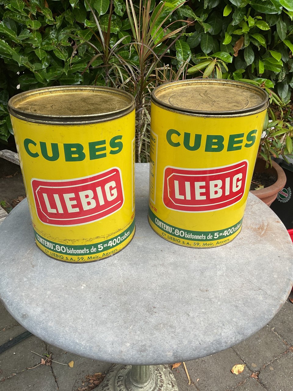 Oude Liebig blikken