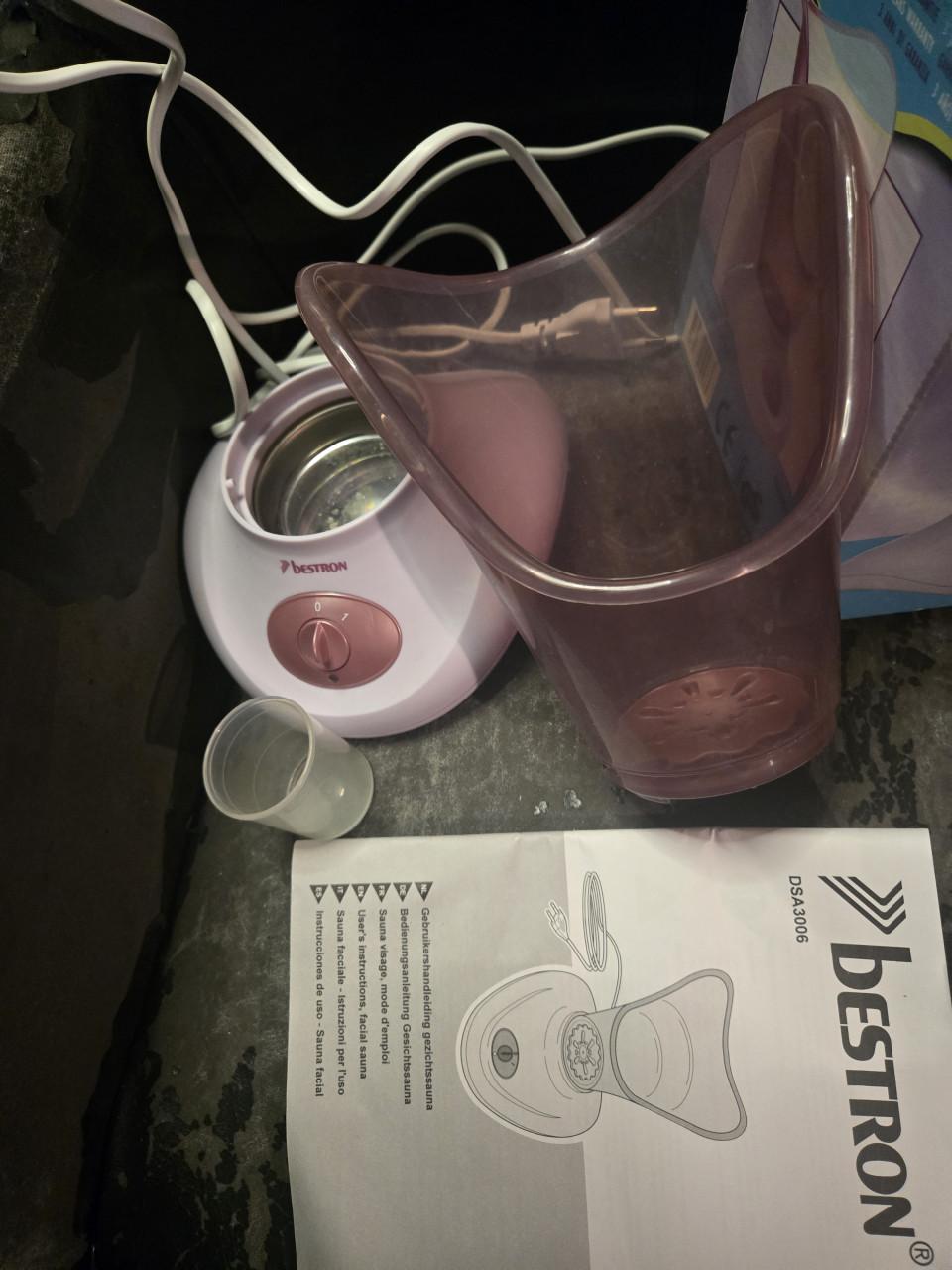 Bestron DSA3006 gezichtssauna.