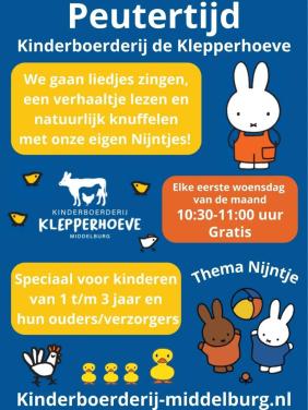 Peutertijd bij Kinderboerderij de Klepperhoeve