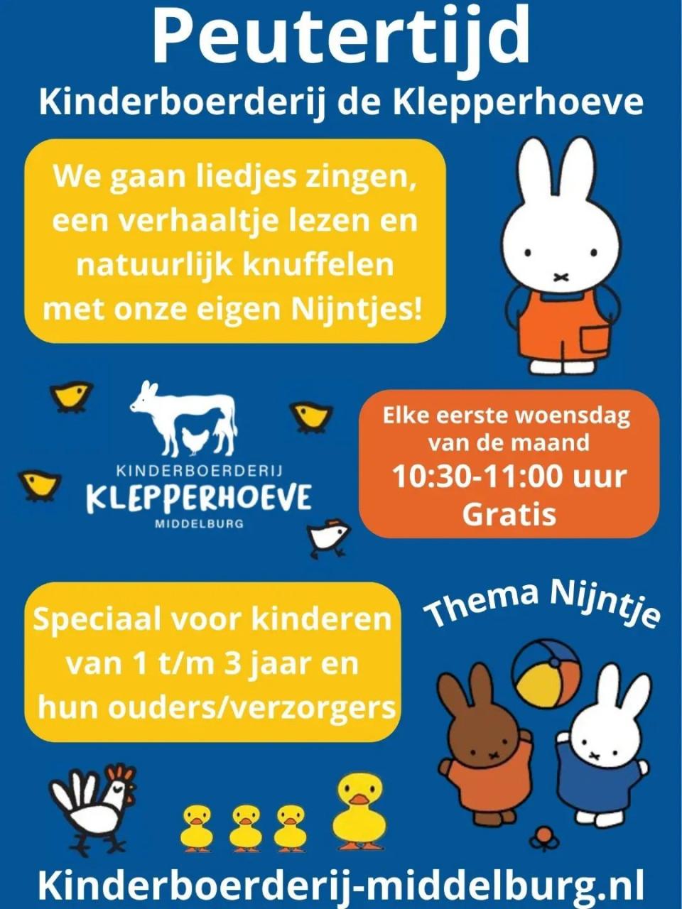 Peutertijd bij Kinderboerderij de Klepperhoeve