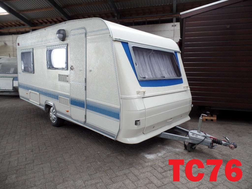 Ruim aanbod tourcaravans met en zonder geldig kentekenbewijs te koop