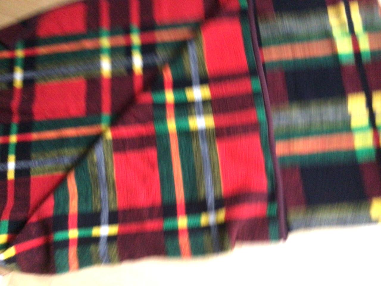 Vintage wollen deken