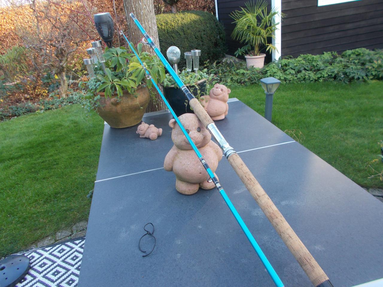 ARCA Viking tweedelige boothengel,lengte 270 cm , w.g. 250 gram