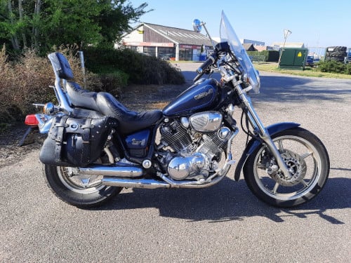 Yamaha Virago XV750 , mooie chopper!