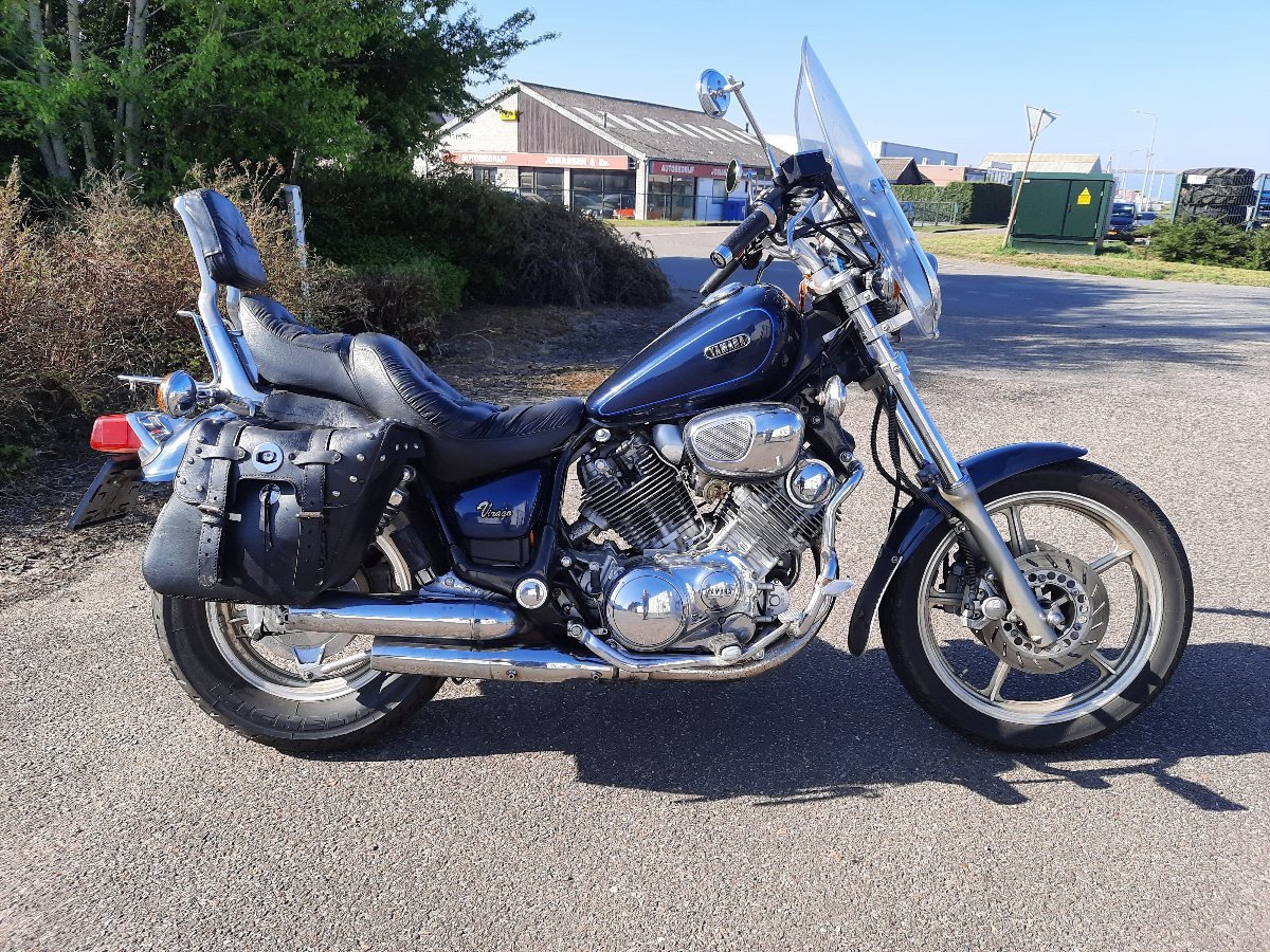 Yamaha Virago XV750 , mooie chopper!