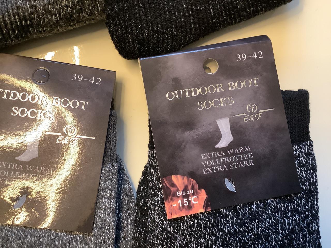 Partij super warme outdoor boot socks. ( partij 70)