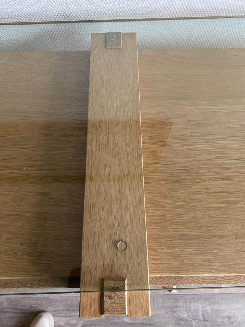 Modern massief licht eiken meubelset met bankstel te koop