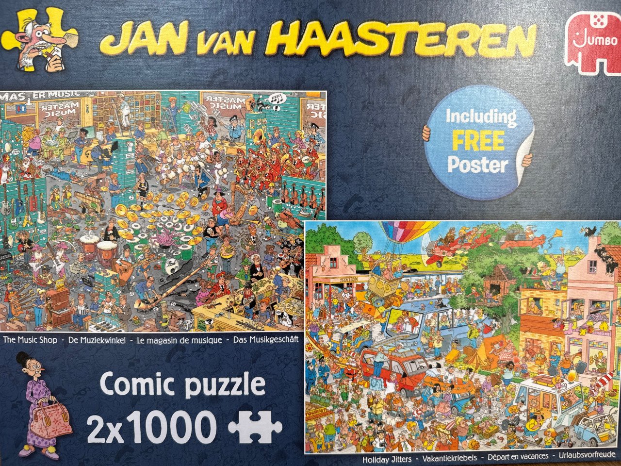 Jan van Haasteren - dubbeltitel