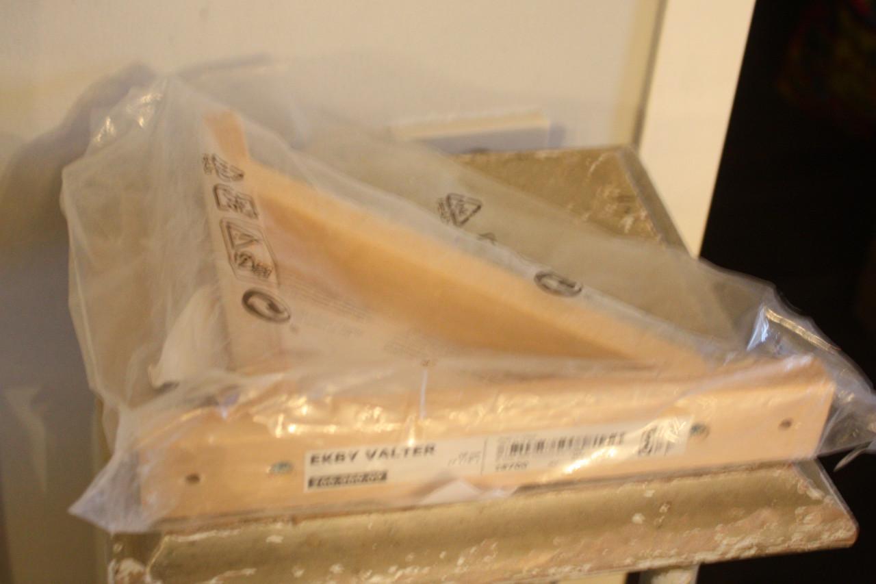 IKEA EKBY VALTER console nieuw in verakking