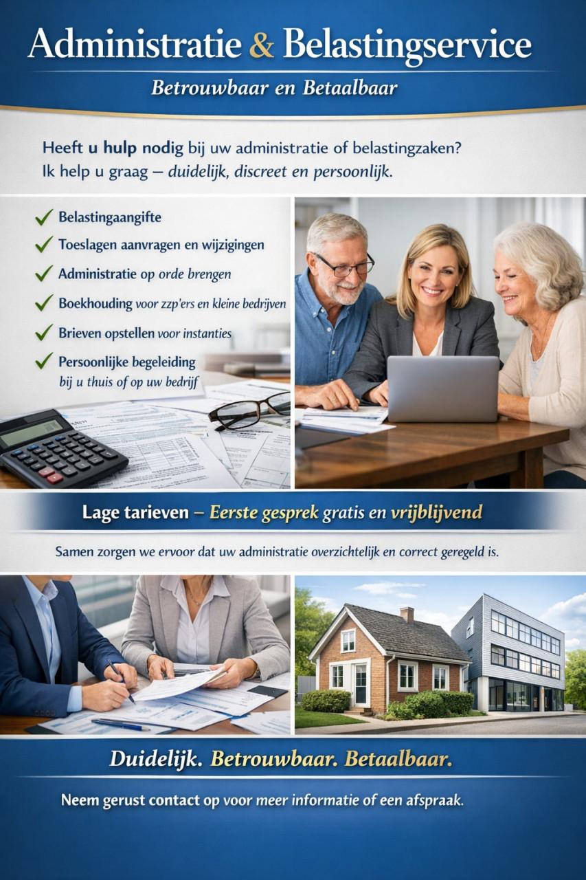 UW BELASTINGHULP AAN HUIS