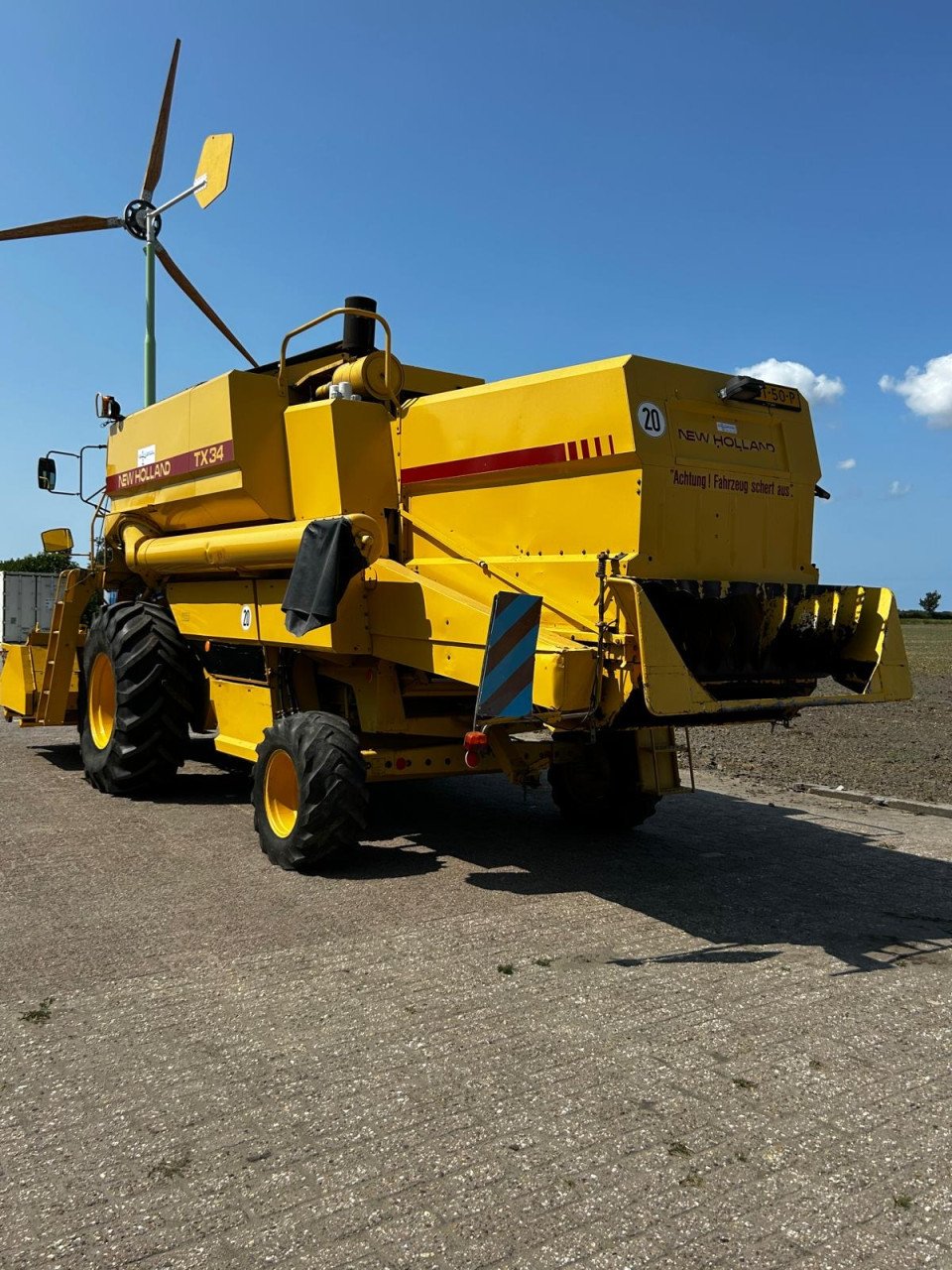 New Holland TX 34 combine – goed onderhouden, direct inzetbaar!