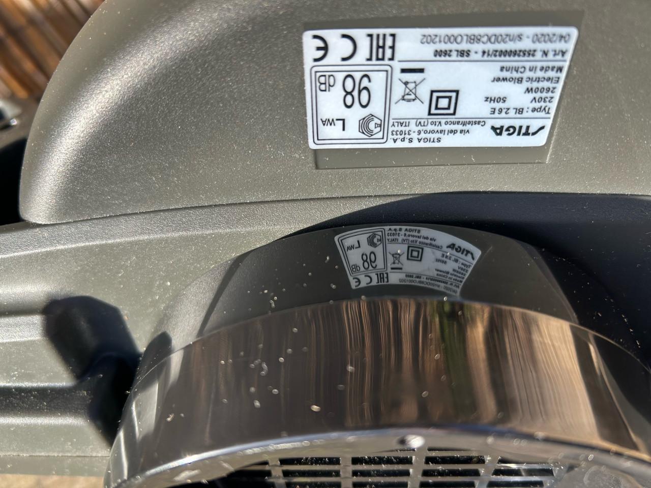 Nieuwe Stiga SBL 2600 bladblazer / bladzuiger – 2600W