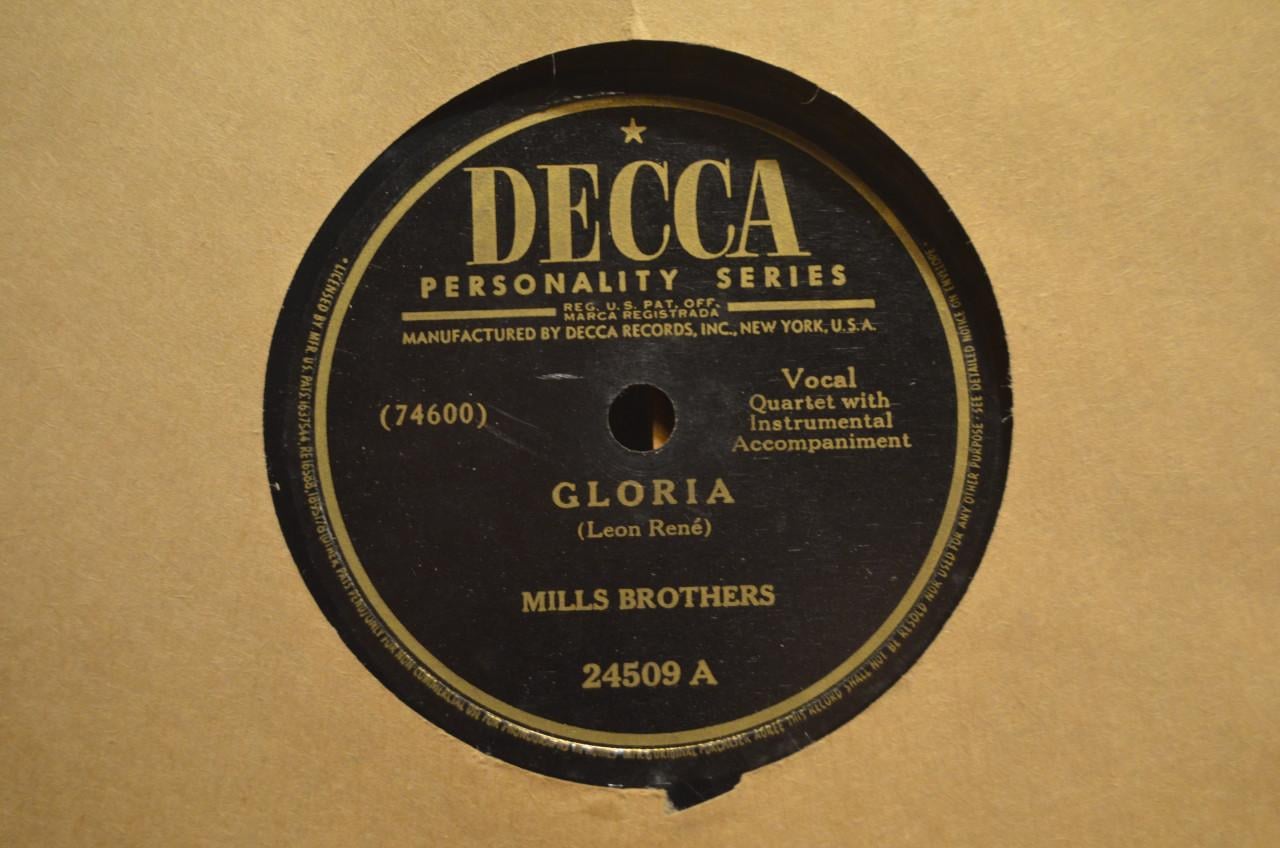 78 rpm Mills Brothers jaren '40 en '50 héél veel stuks. (4)