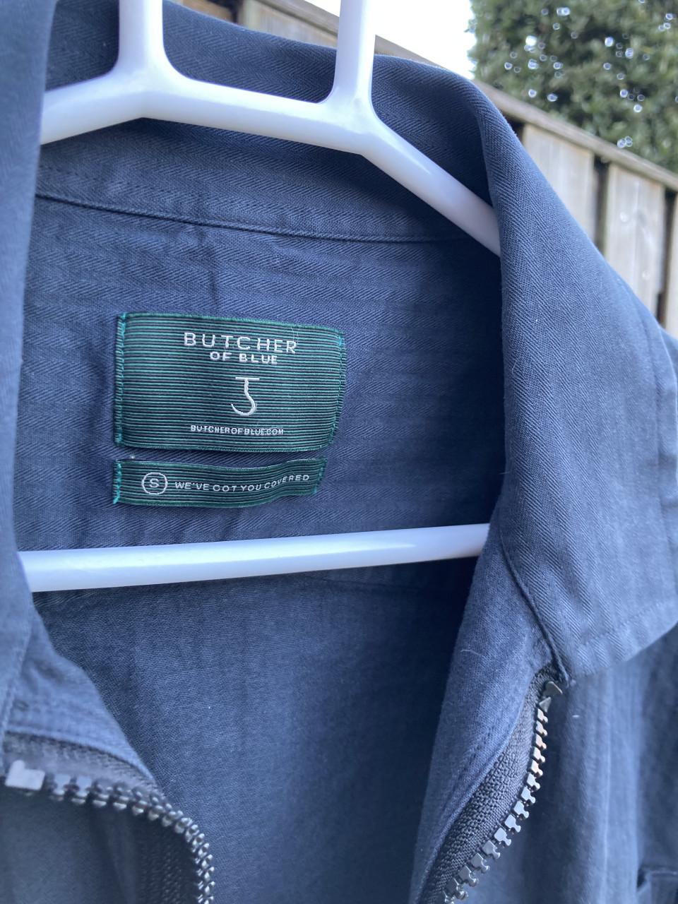 Butcher of blue blouse heren maat S