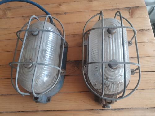 Vintage nautische scheepslamp