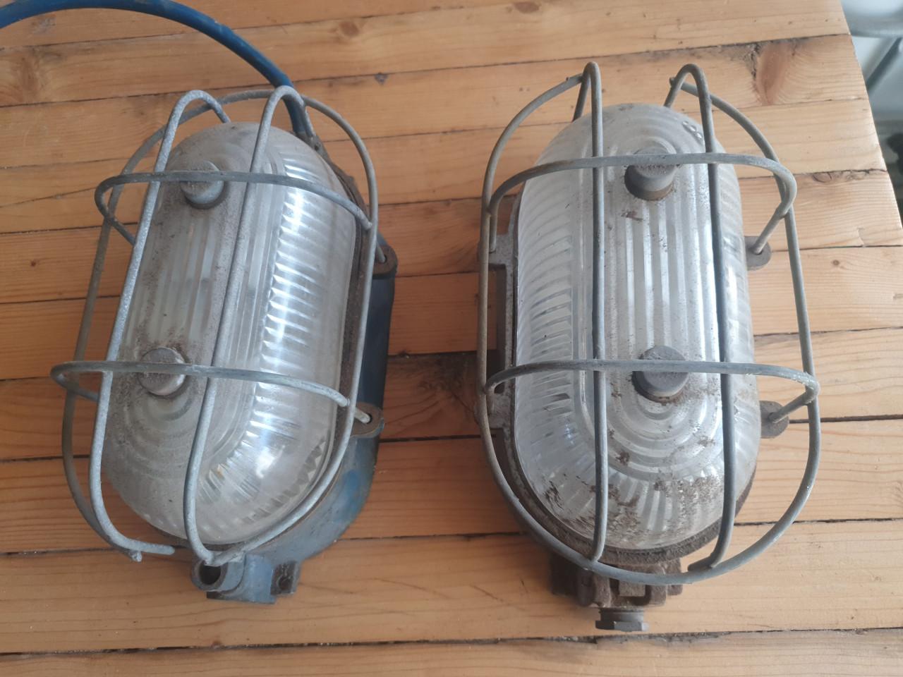 Vintage nautische scheepslamp