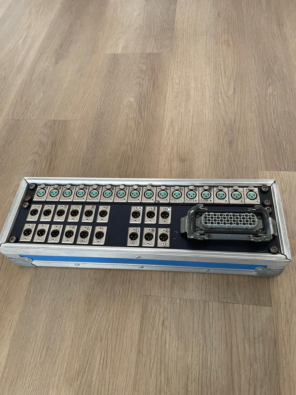Analoge multikabel & Stageblok (20 m) 15 in en 3 uit