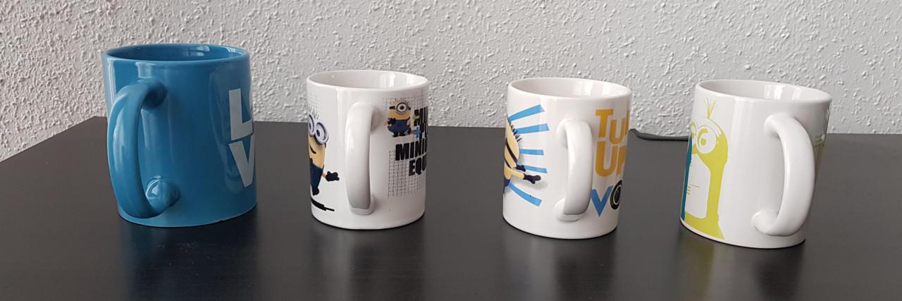4 Minion mokken