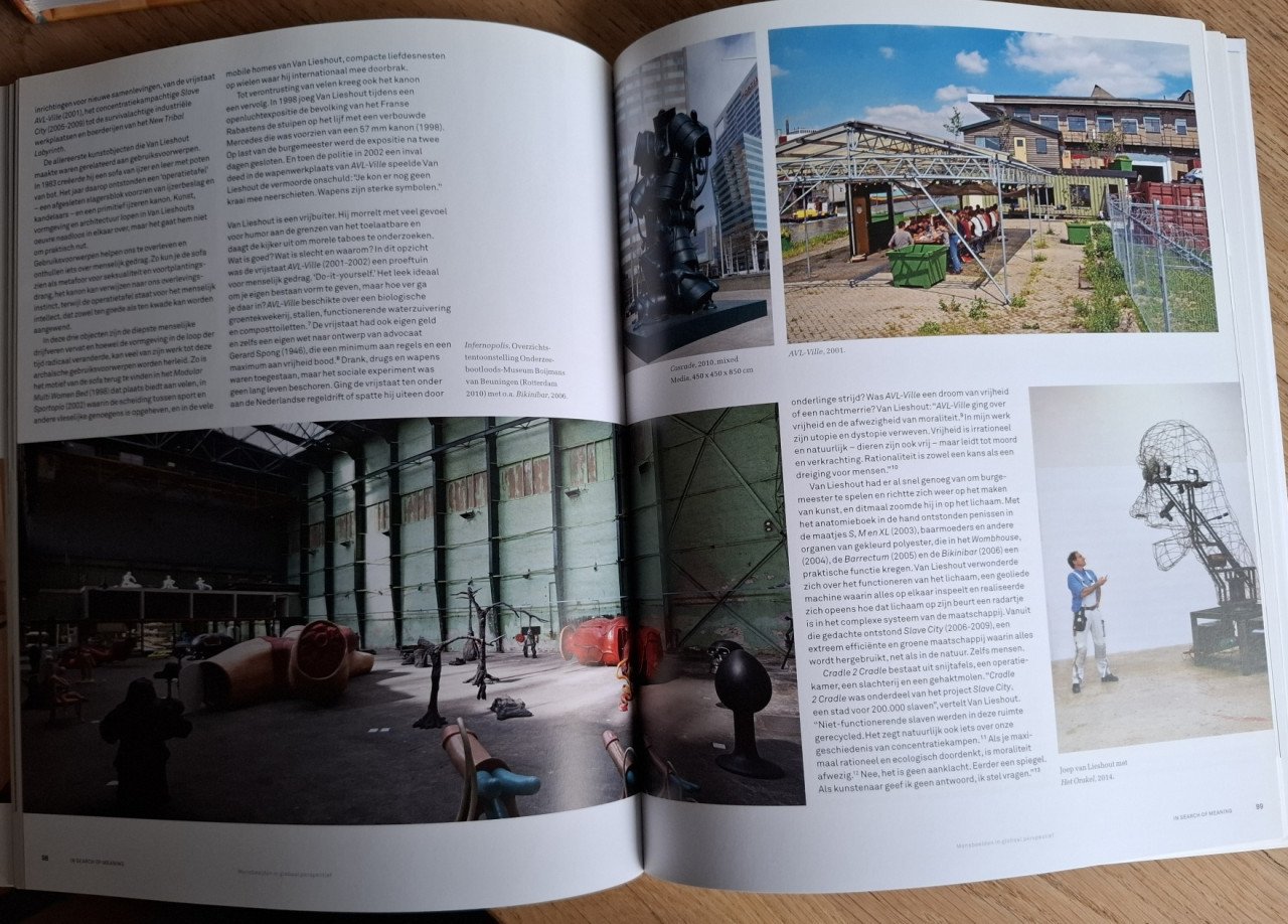 In search of meaning , Mensbeelden in globaal perspectief, door Anne Berk