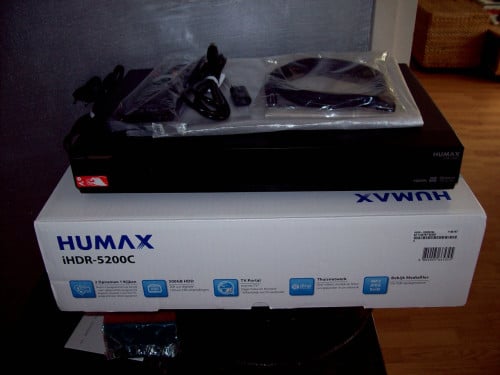 HUMAX 5200c FULL HD RECORDER MET 500 GB OPNAME IN HD