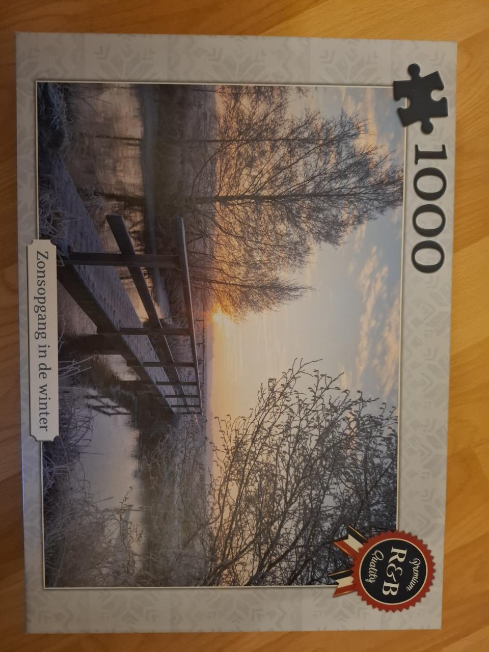Puzzel 1000 stukjes