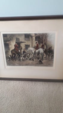 Litho "After a good day"