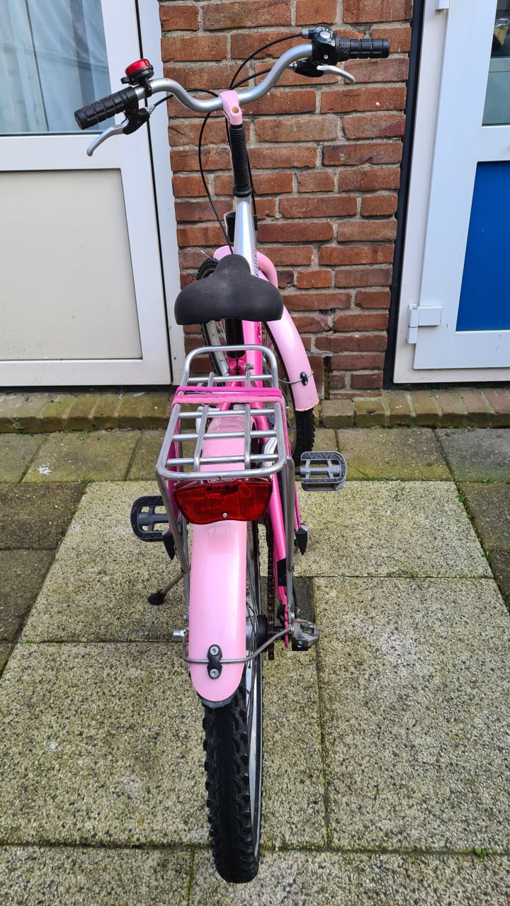Meisjes fiets Girls Fun-24 inch- met 3 versnellingen- 9 -13 jaar