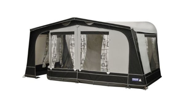 Voortent caravan nieuw in de doos Megacamp Soleil 240 maat 8 (831 - 855 cm)