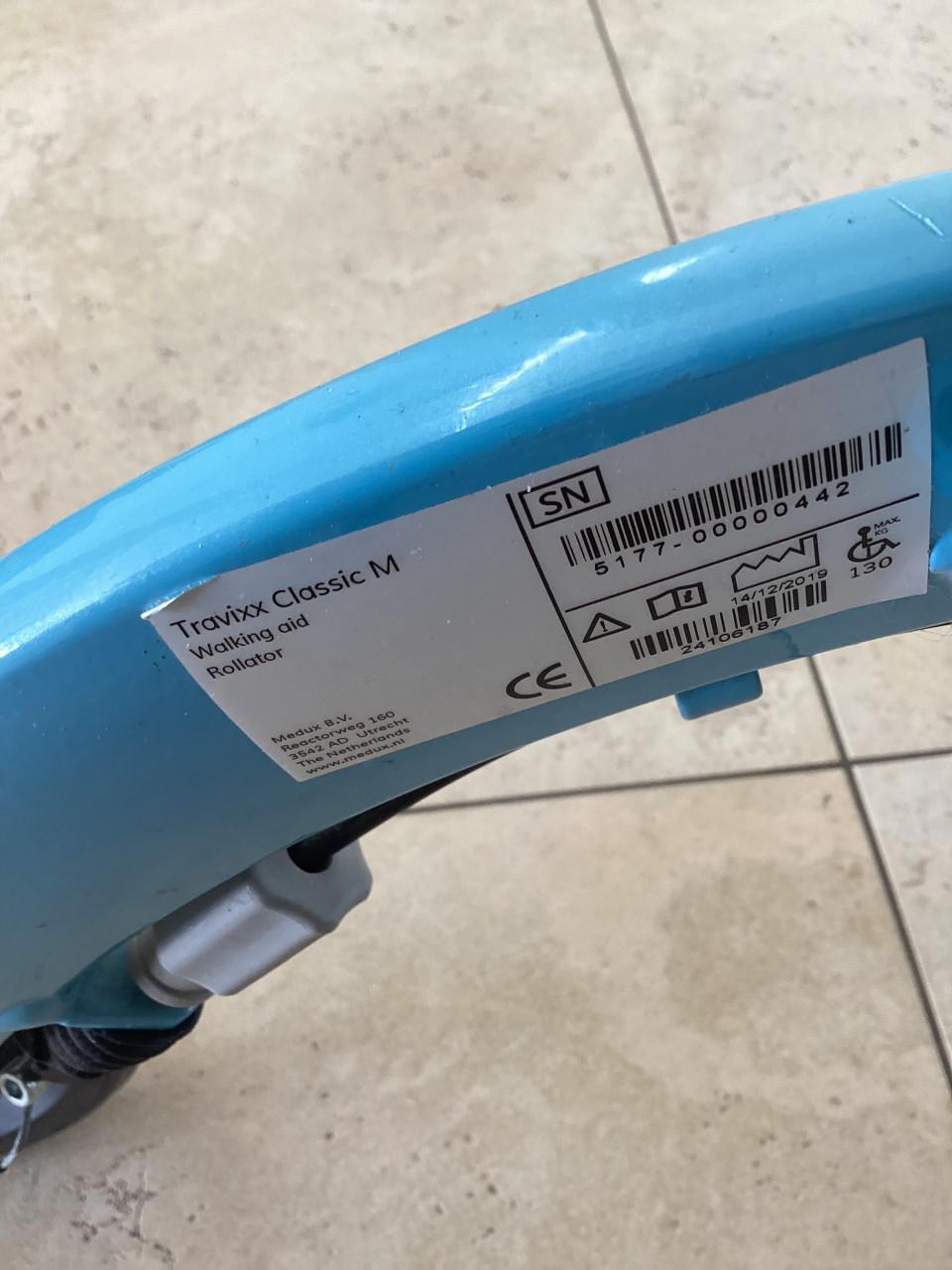 Hippe travixx rollator maat M