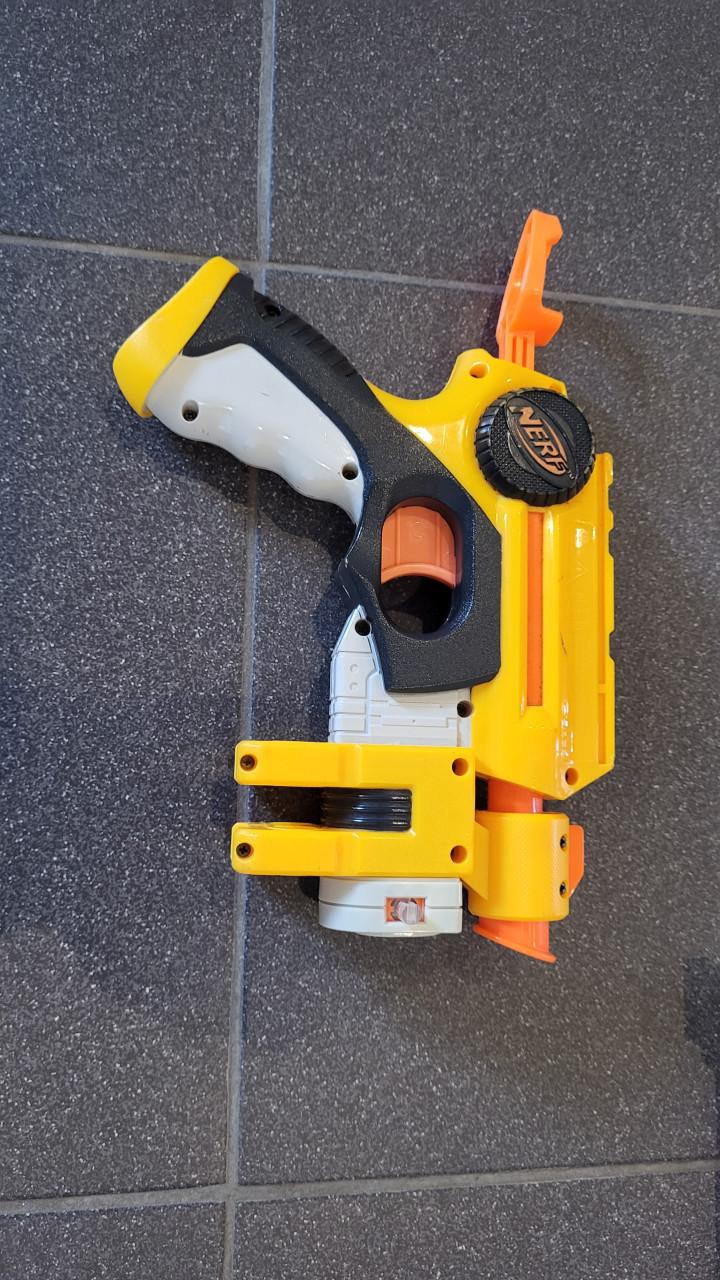 Nerf speelgoed pistool met 'laser'