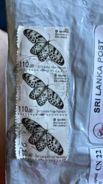 Postzegels uit sri lanka
