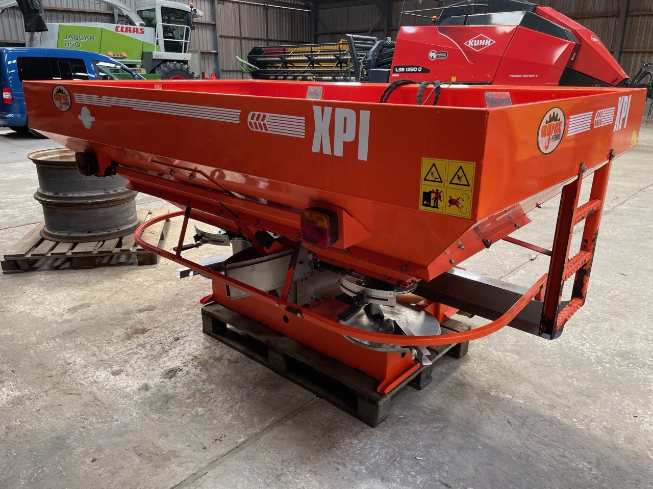Agrex XPI 1500 kunstmeststrooier Bouwjaar 2014