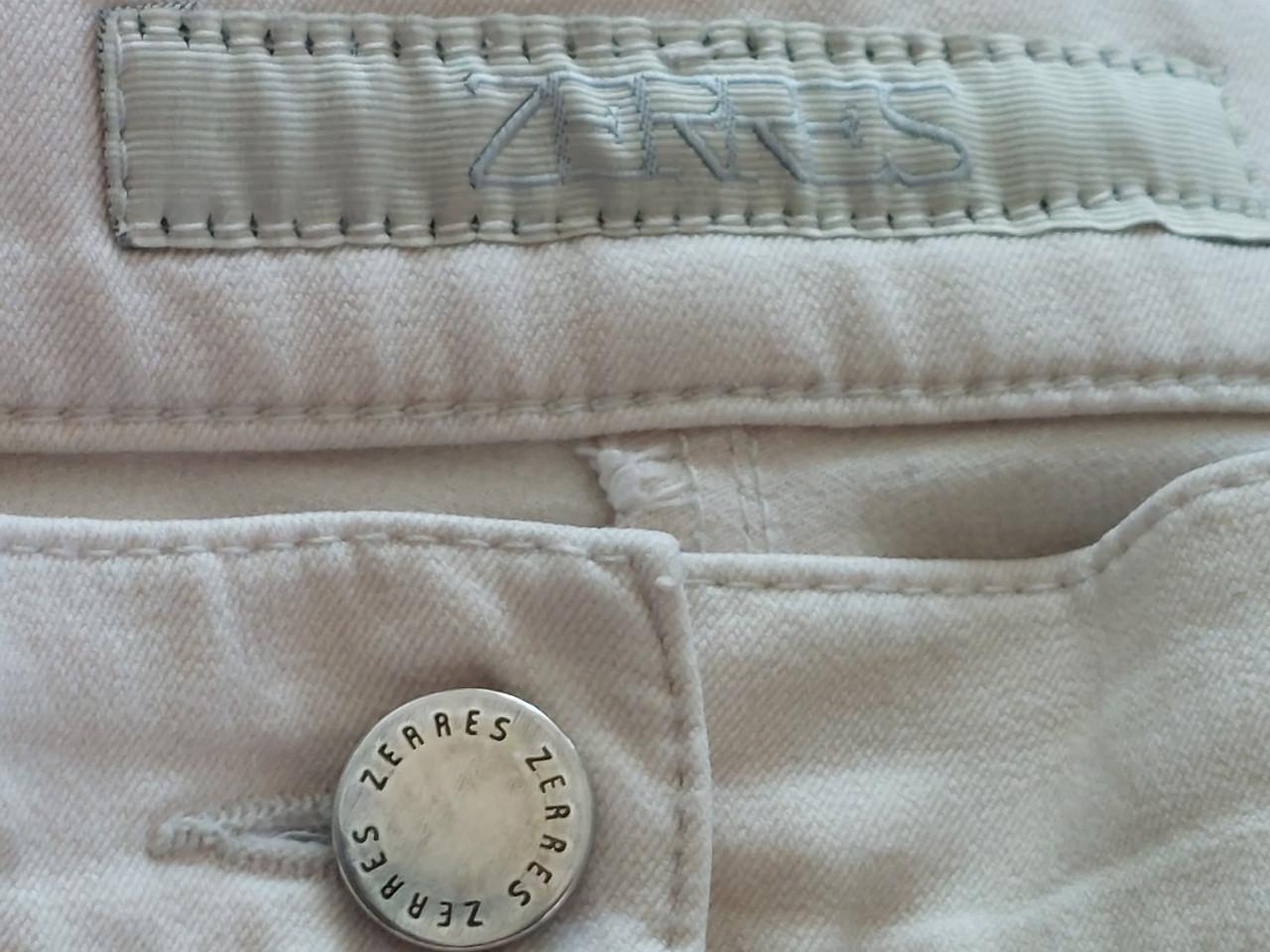 Nieuwe dames jeans Zerres mt 40 zandkleur stretch