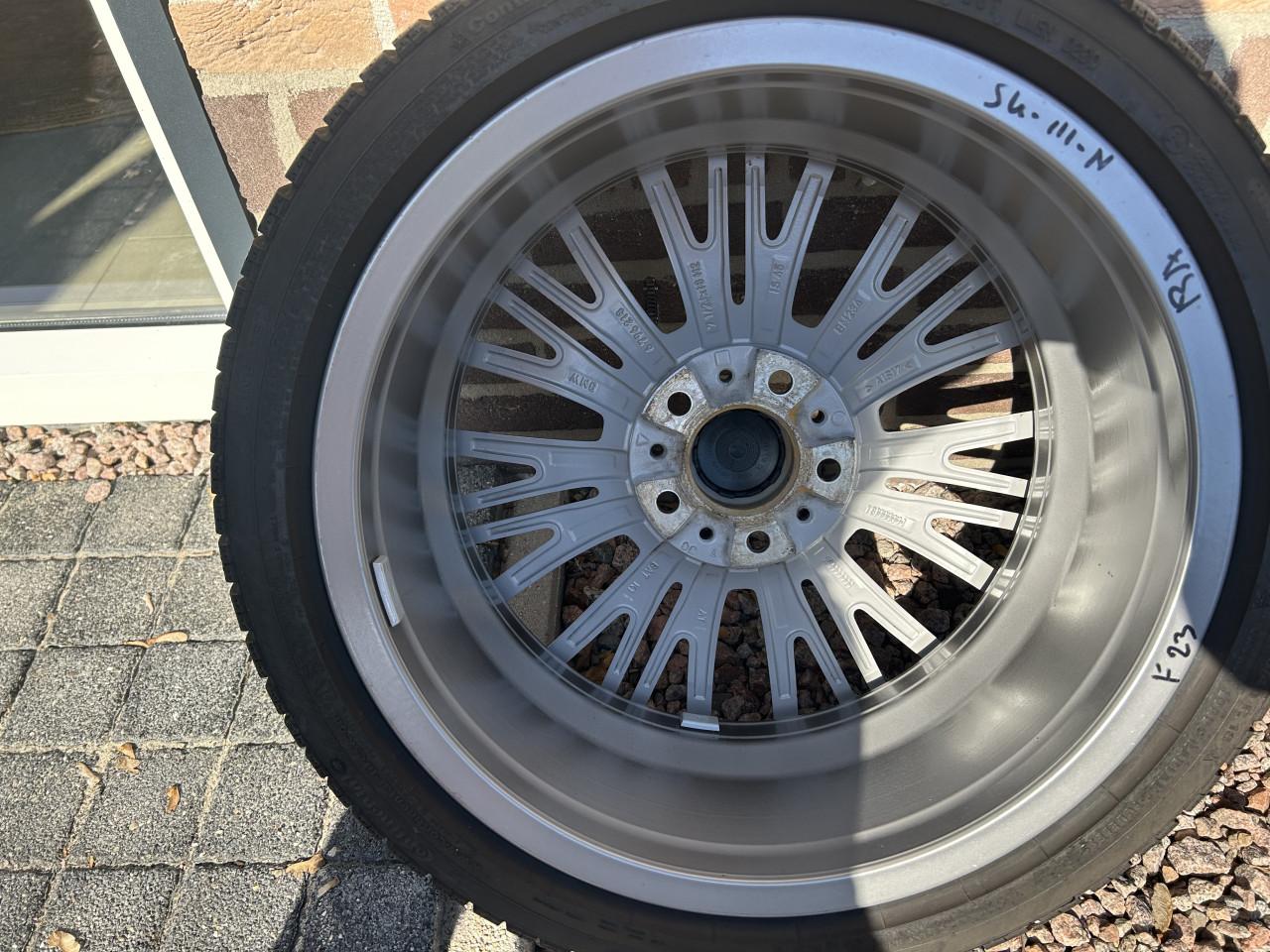 BMW velgen met winterbanden