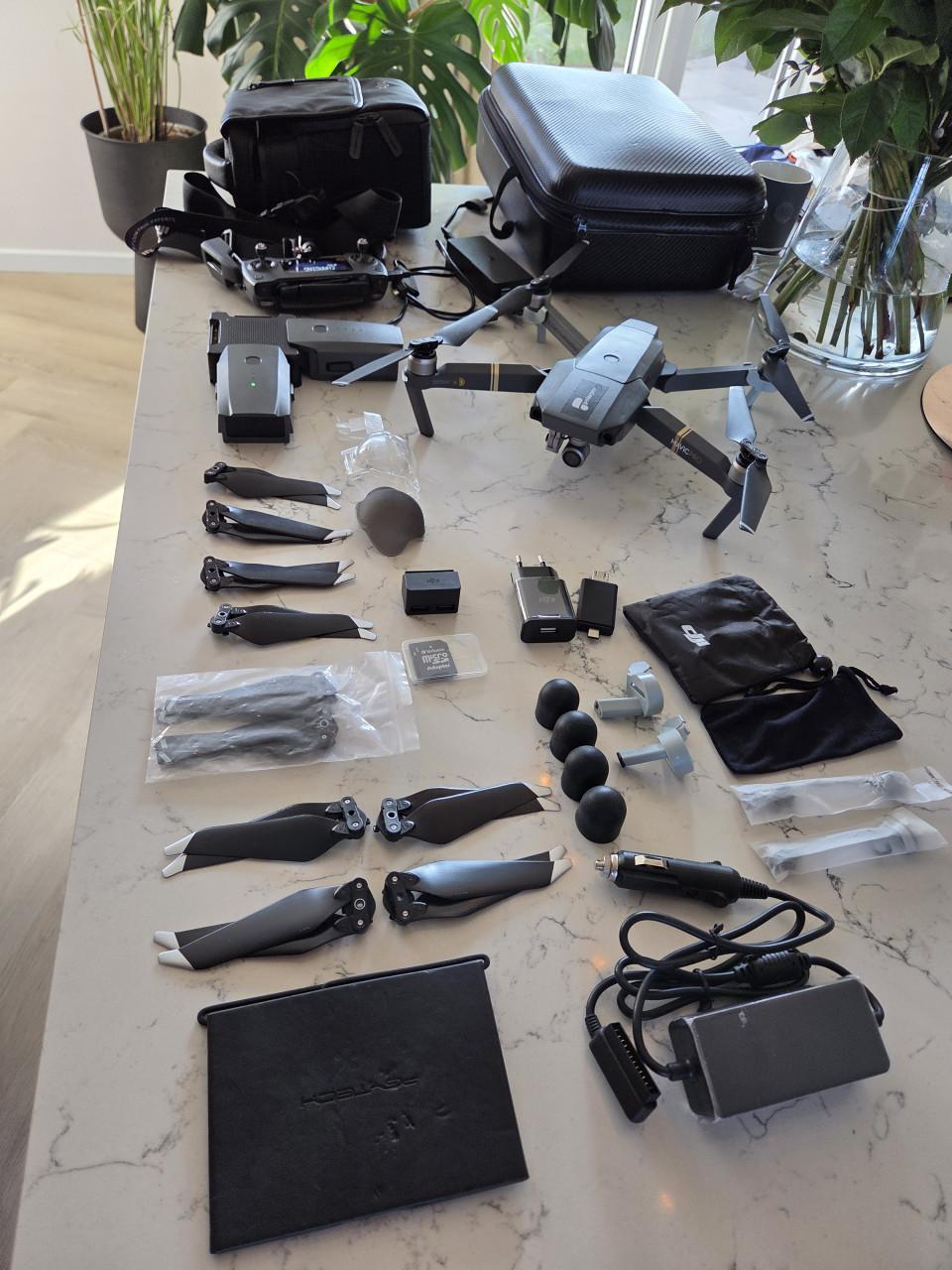 Drone DJI mavic pro set. Zeer compleet