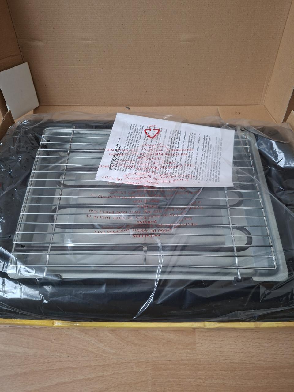 Electrische bbq grill NIEUW in doos