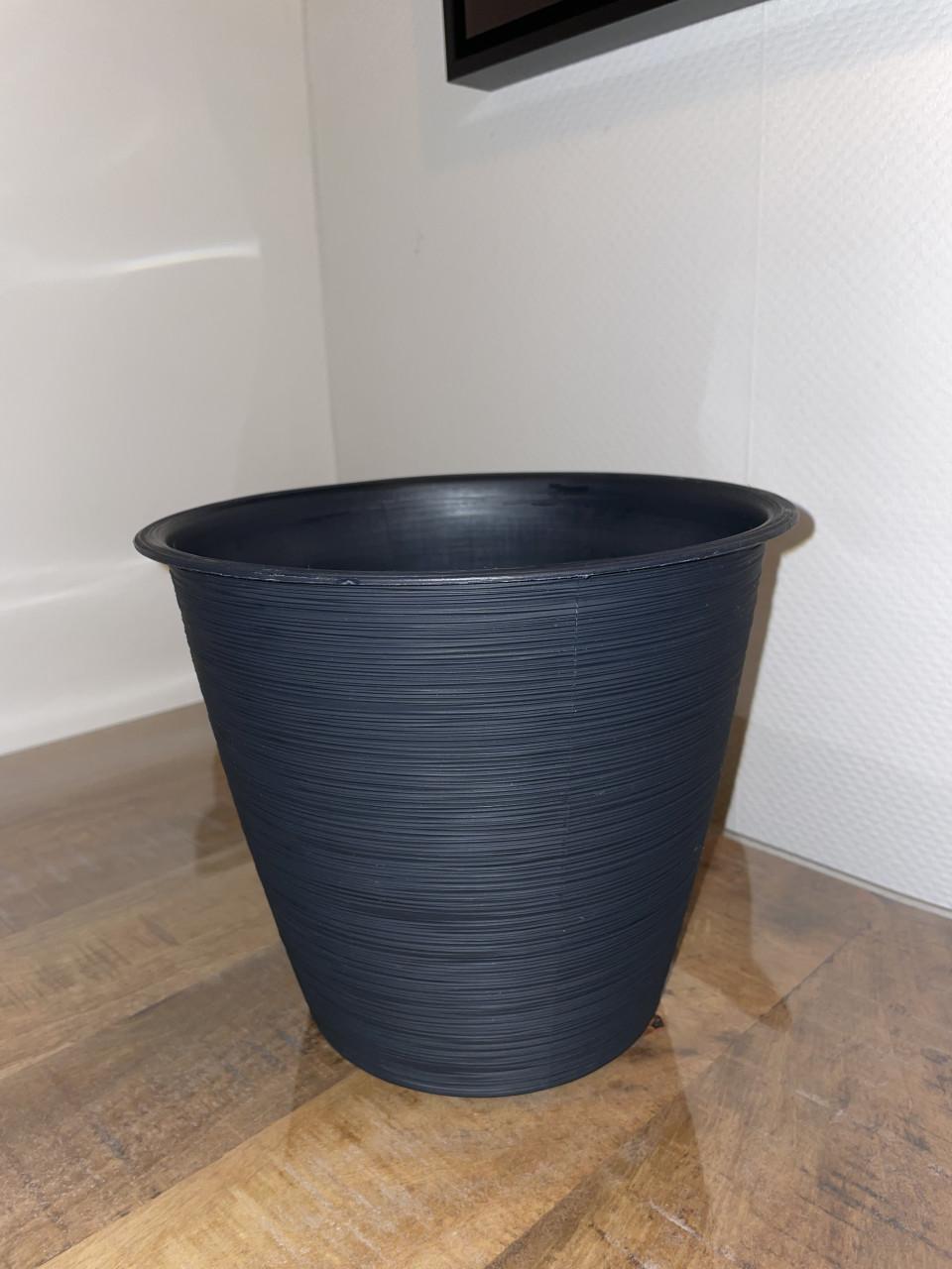 Nieuwe bloempot binnen/buiten