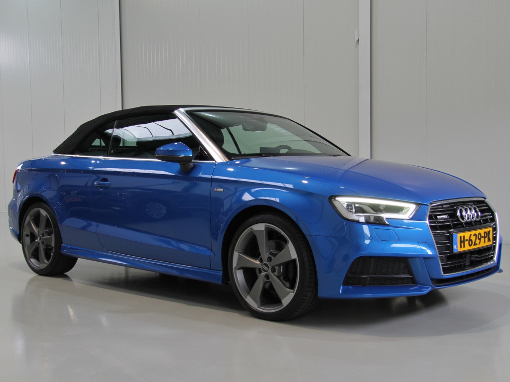 Audi A3 cabriolet 2.0tfsi 190pk quattro s-tronic | s-line | leder