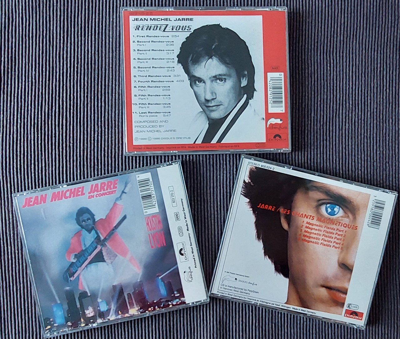 Jean Michel Jarre, 3 cd's
