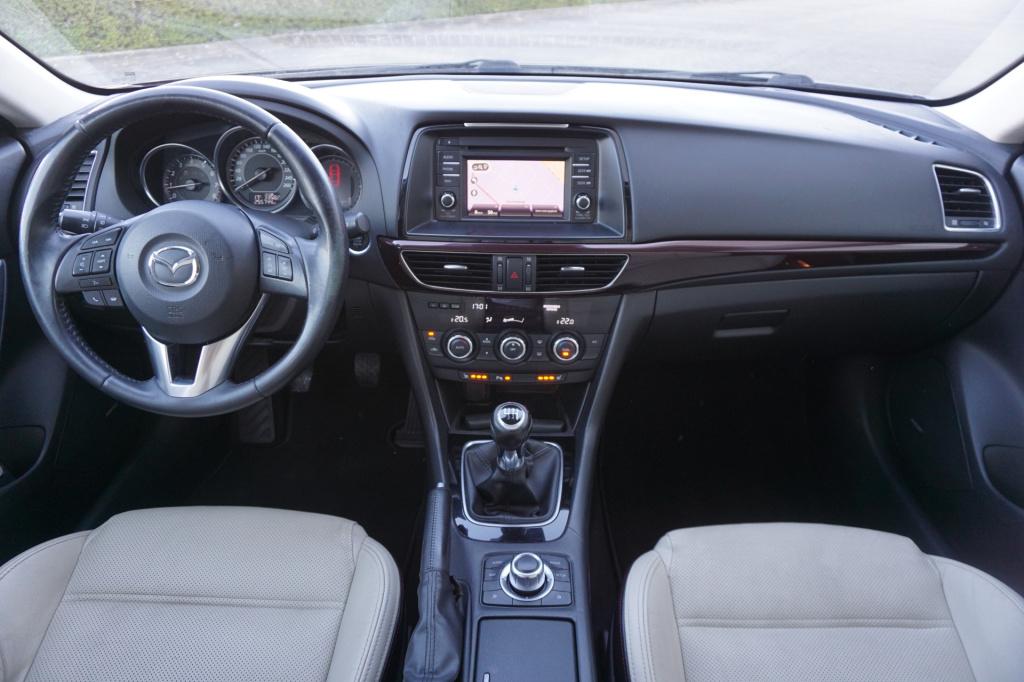 Mazda 6 sportbreak 2.0 hp gt-m climate / navi / cruise / camera / leder / s